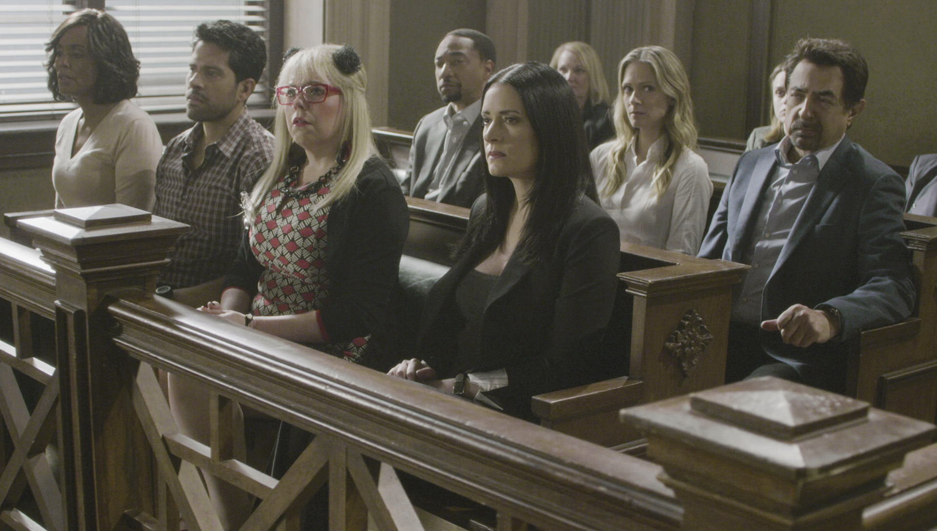 When the entire team supported Reid through every step in the justice system.