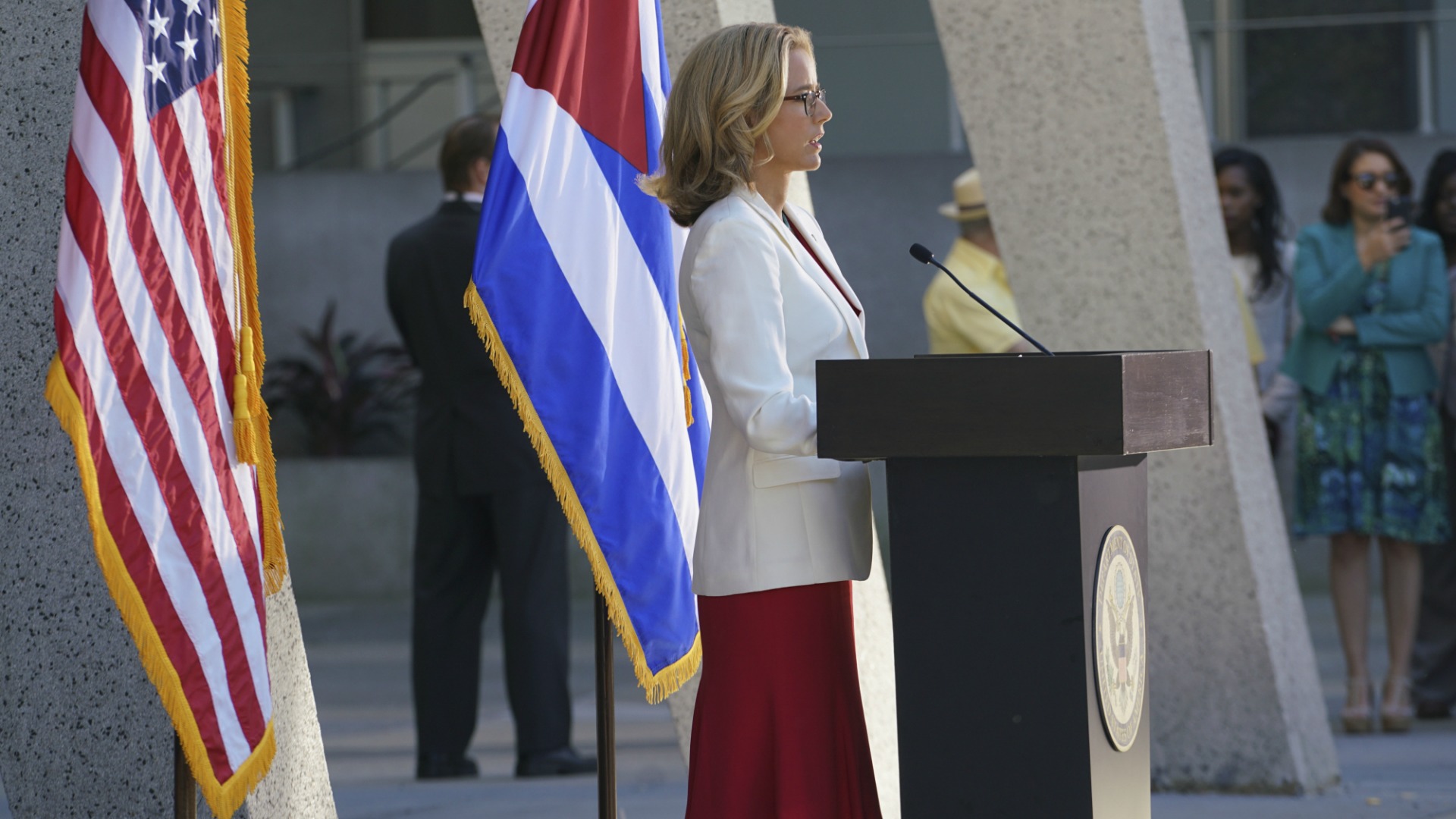 Bess made history by reopening the U.S. embassy in Cuba.