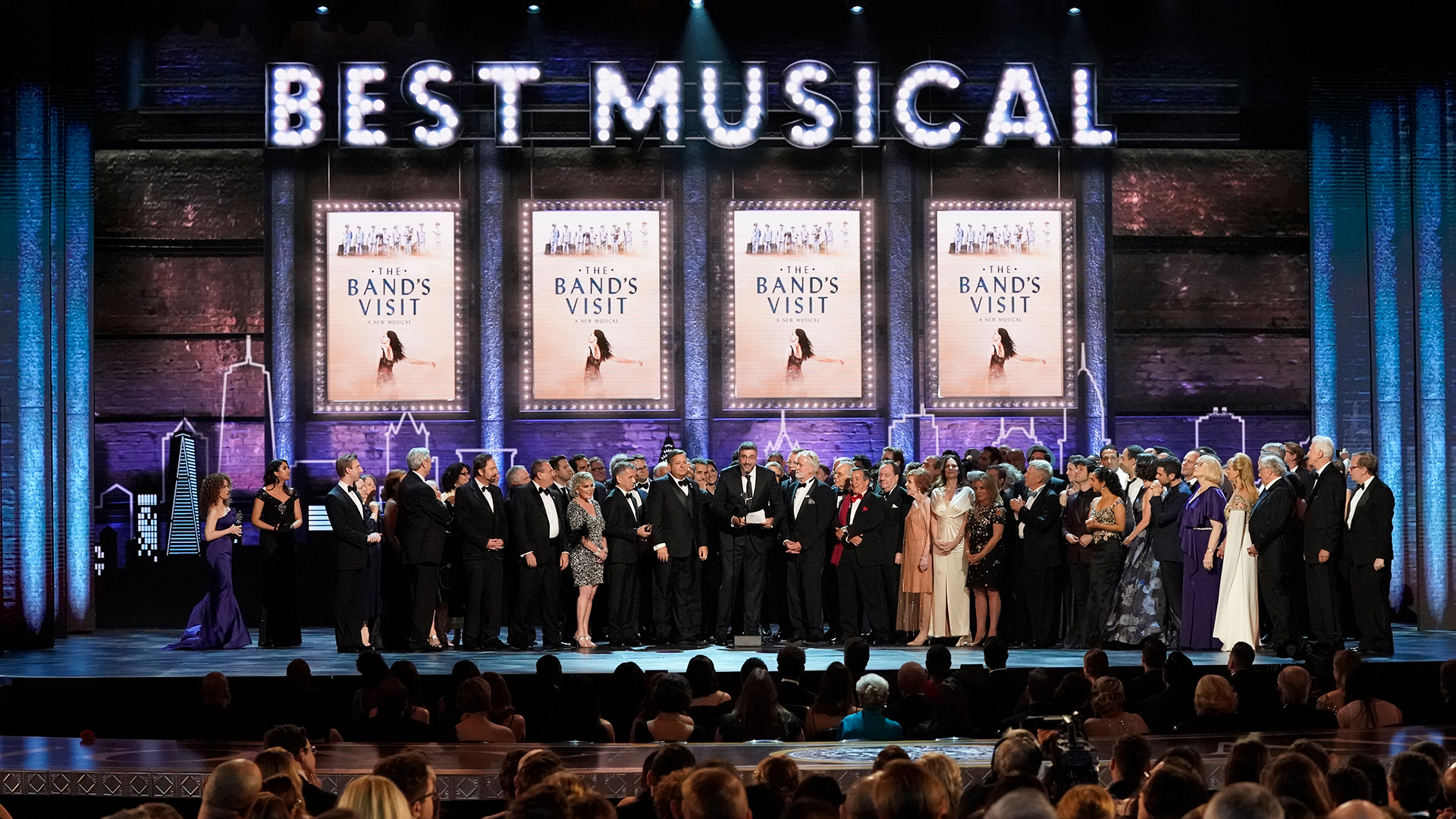 The Band's Visit wins Best Musical at the 2018 Tony Awards.