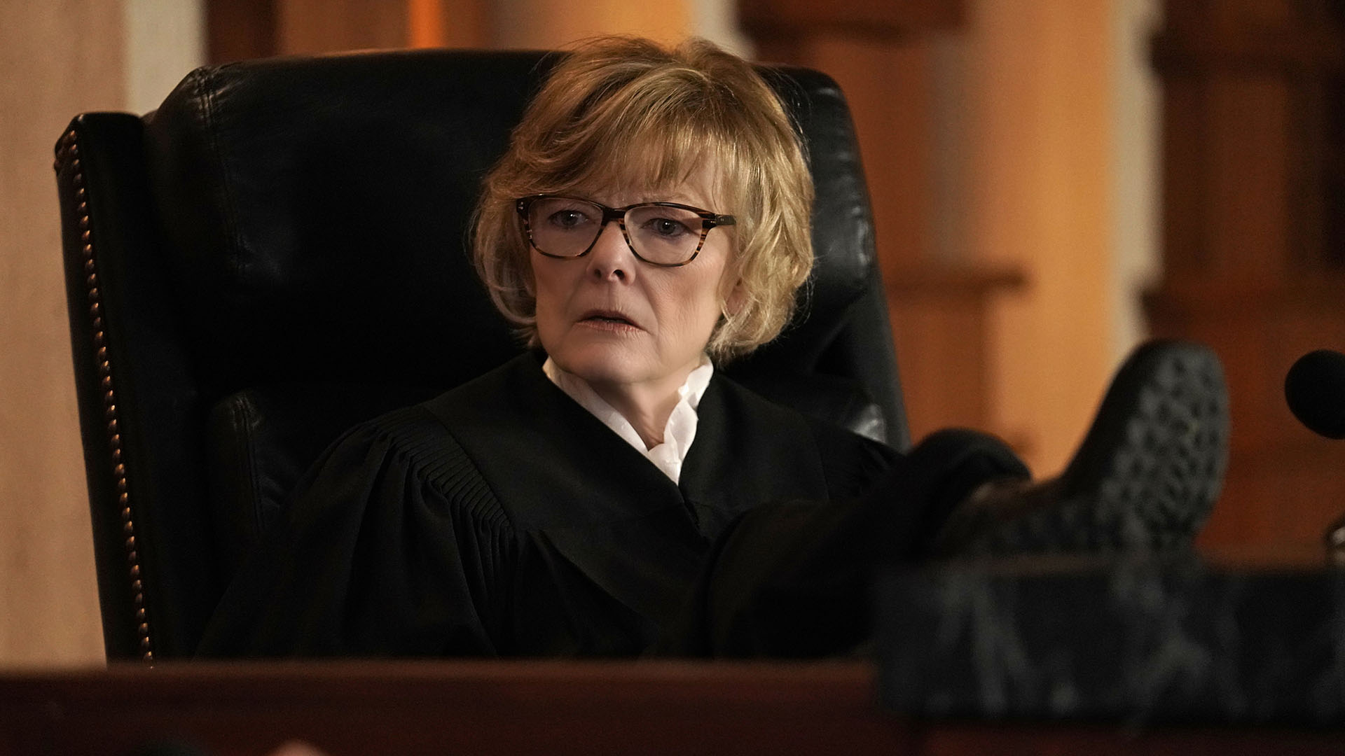 Jane Curtin as Judge Pamela Farley