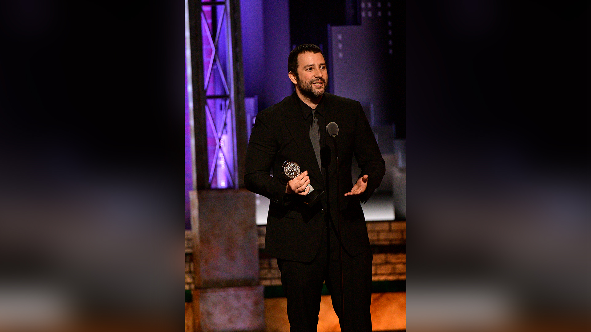 Itamar Moses wins Best Book of a Musical at the 2018 Tony Awards.