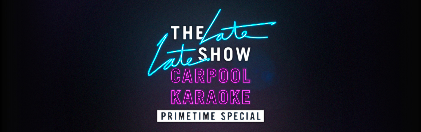 The Late Late Show Carpool Karaoke Primetime Special 2019 LOGO