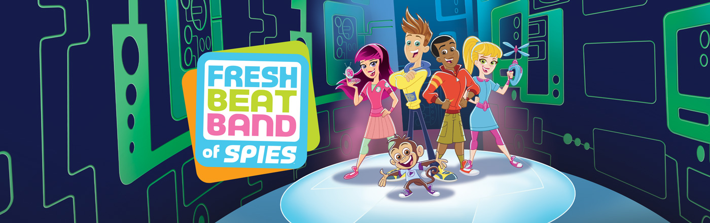 Fresh Beat Band of Spies LOGO