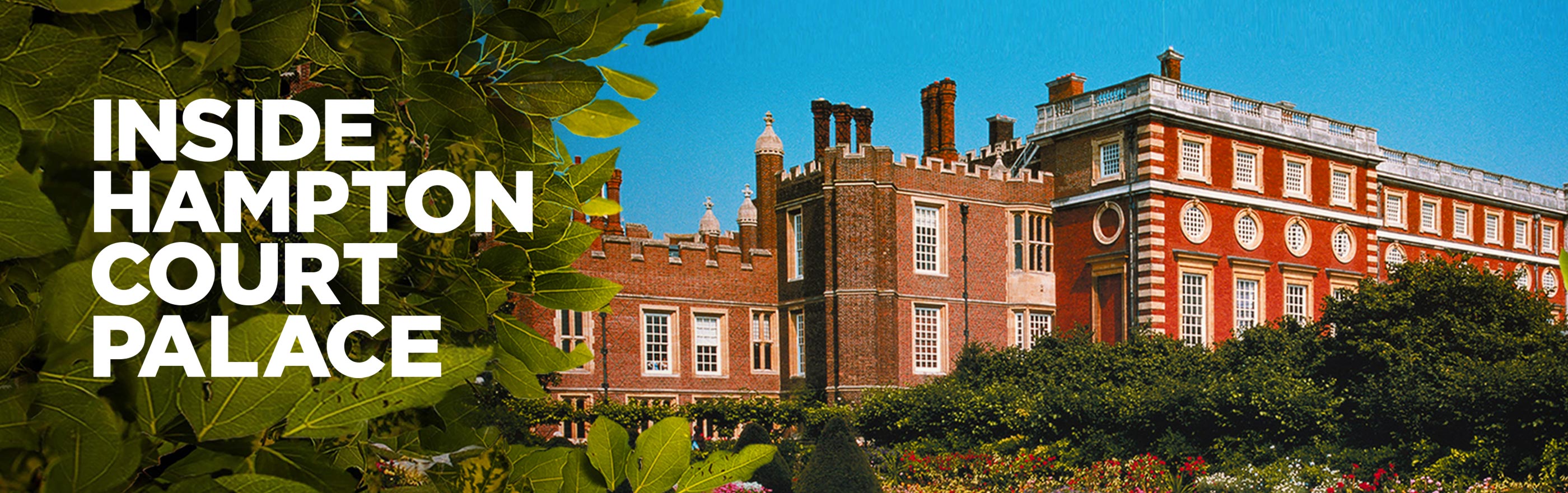 Inside Hampton Court Palace LOGO