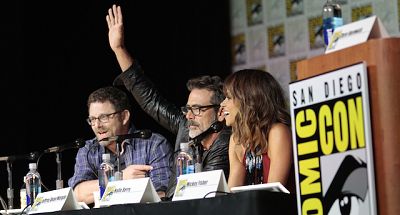 Halle And Jeffrey Light Up Extant Comic-Con Panel