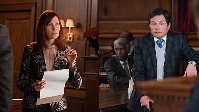 A Toast From The Good Wife's 2016 Emmy Nominees, Carrie Preston And Michael J. Fox